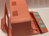 Raspberry Pi Desktop case ith leds and buttons-1