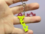 Audi logo keychain-2