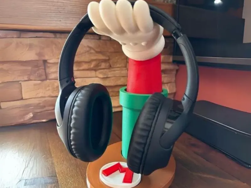 Super Mario Headphone Holder
