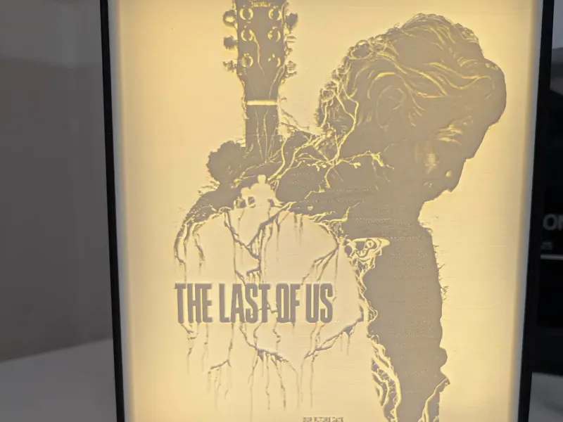 Caixa de luz The Last of Us Joel