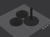Candle wick holder and centering tool-4