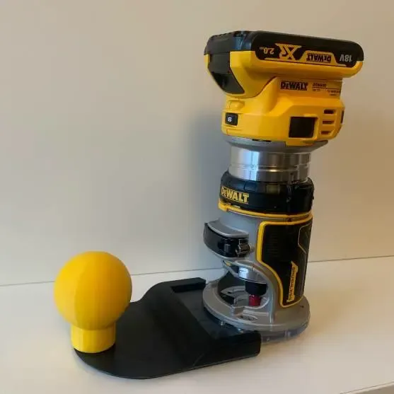 Dewalt Router Flush Trim Jig_hand held DCW600