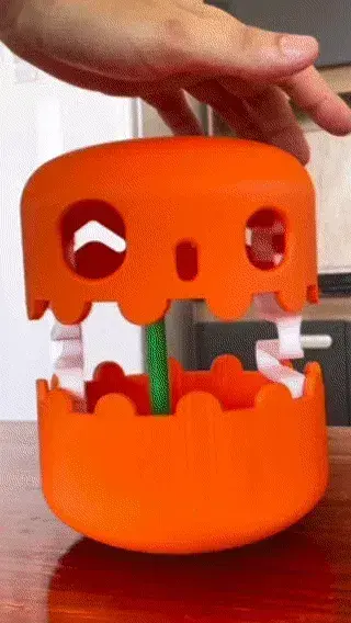 LED Lamp Pumpkin - Chomp Light