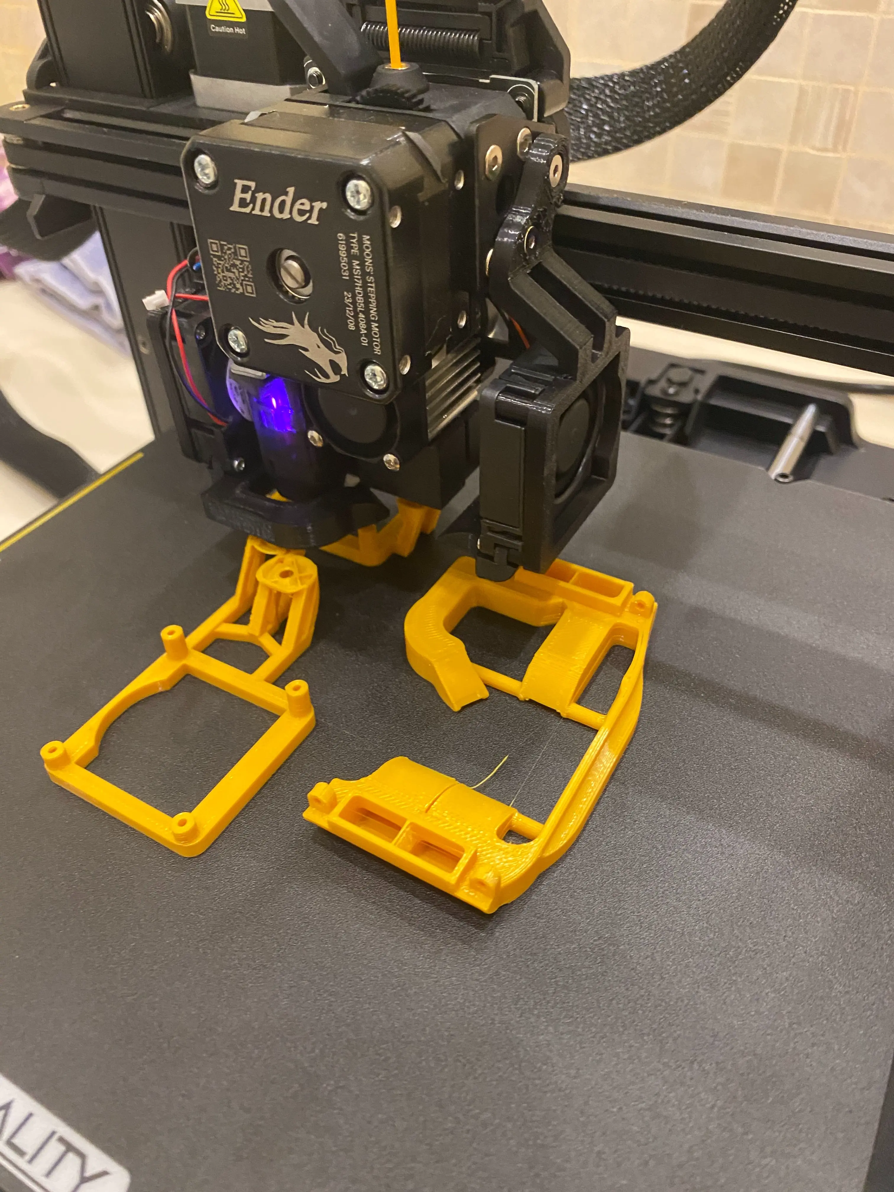 Dual 4010 Fan Duck and shroud for Creality Ender 3 V3 SE
