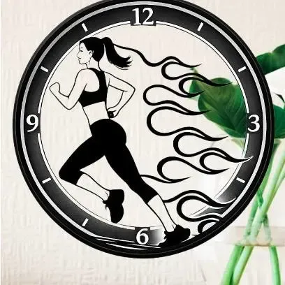 Reloj de Pared Running – Archivo STL para Impresión 3D