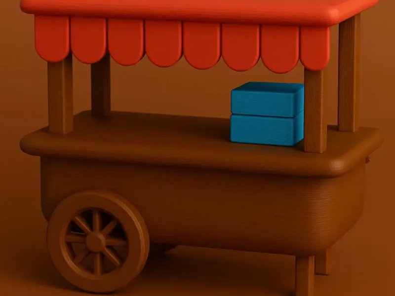 Street vendor cart
