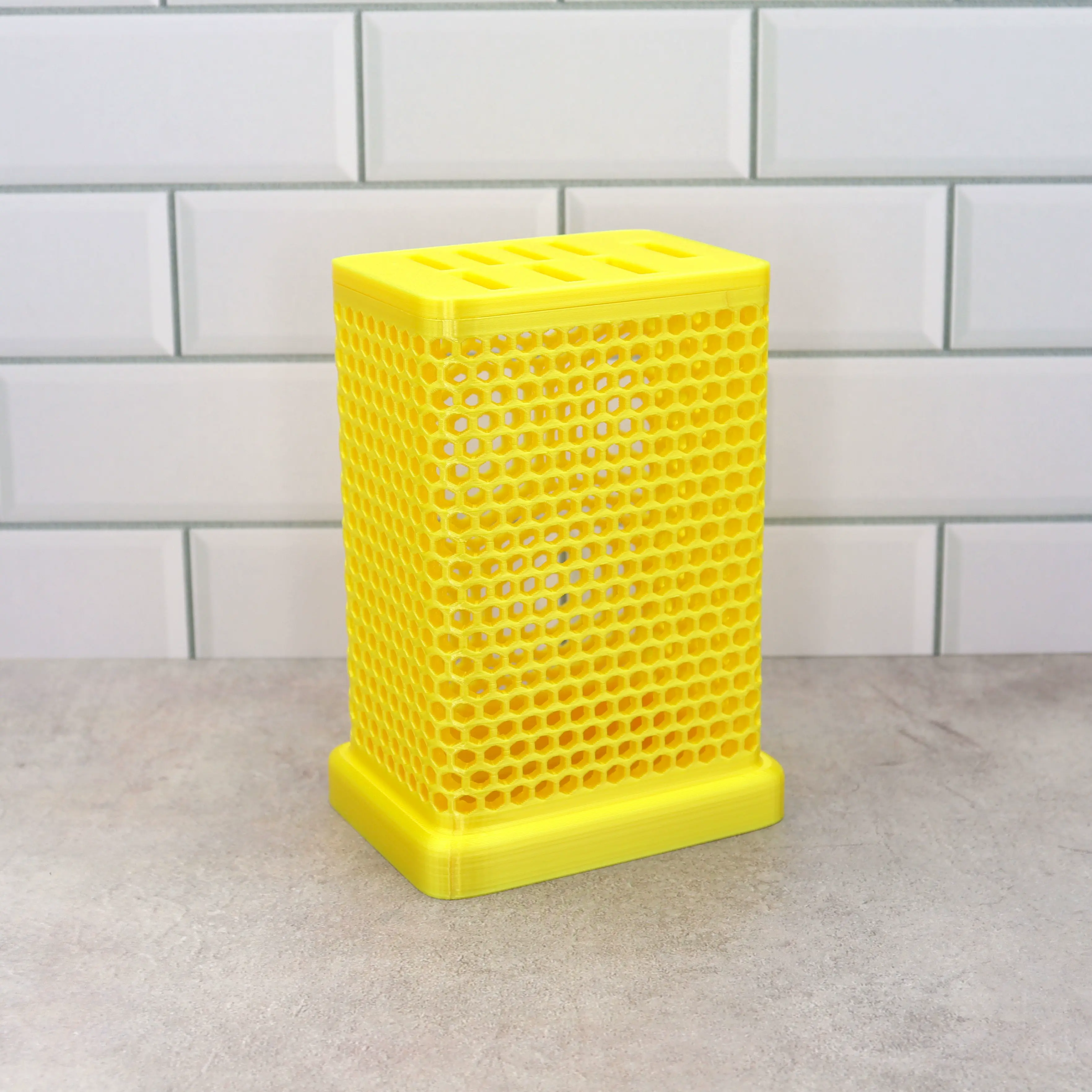 Honeycomb dish rack