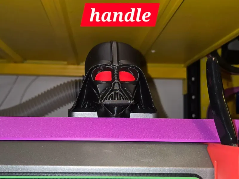 Creality K2 Plus Pro Star Wars Darth Vader Head Glass Handle