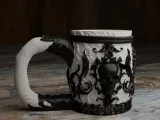 Ornamental Skull mug - can holder-3