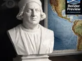 Christopher Columbus Bust STL-0