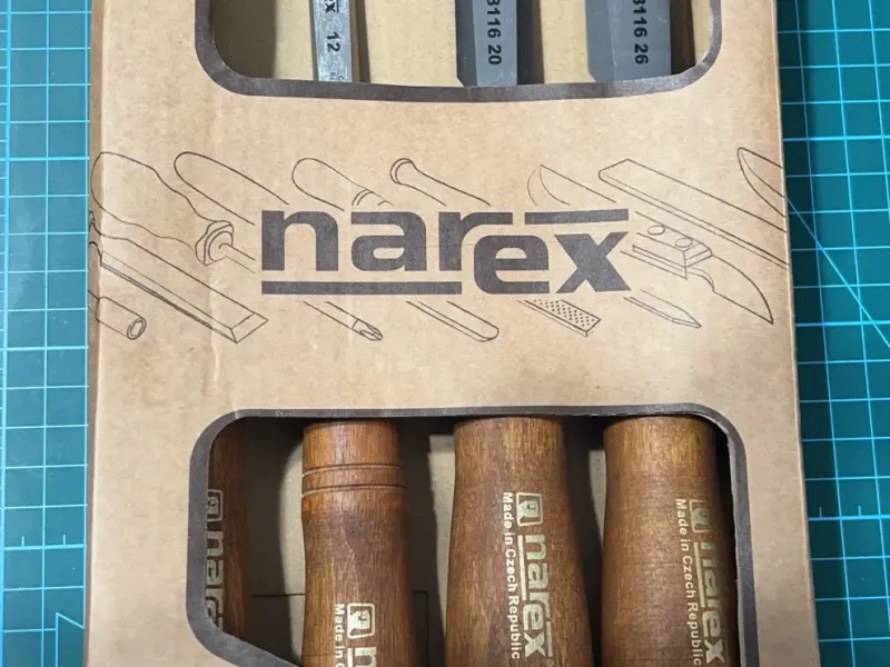 Narex Metric Chisel Guard: 6, 12, 20 and 26mm
