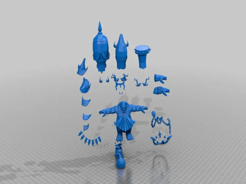 modular chaos dwarf blocker - blood bowl - tm
