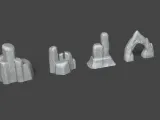 Modular Table RPG Desert Set Kit - 23 Printable Pieces-6