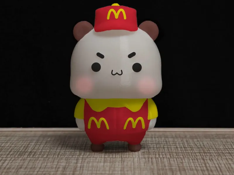Couple Bear-McDonald's_restaurant_Yier