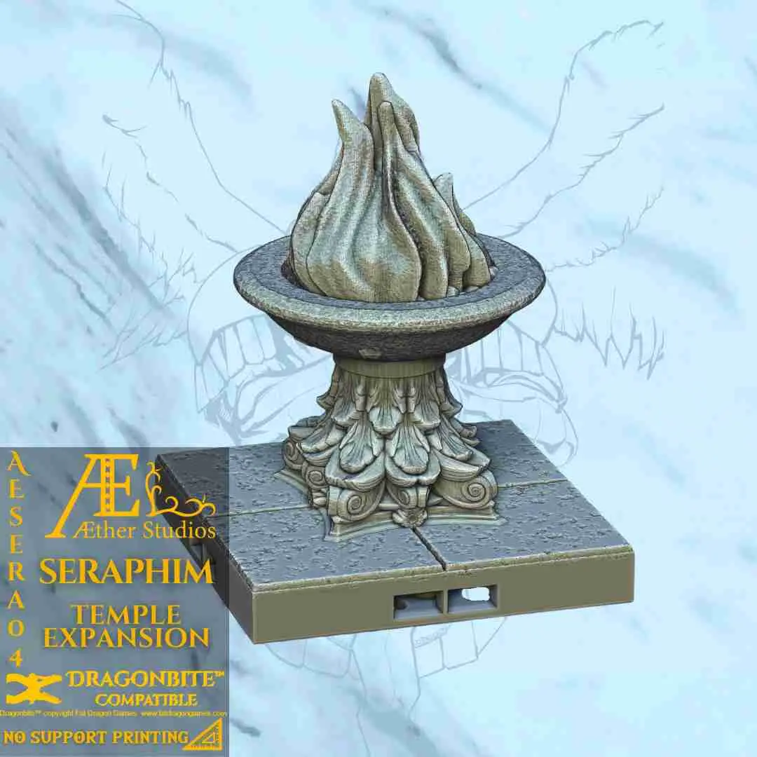 Other STL загрузка - AESERA04 Серафим - Расширение храма - Aether Studios