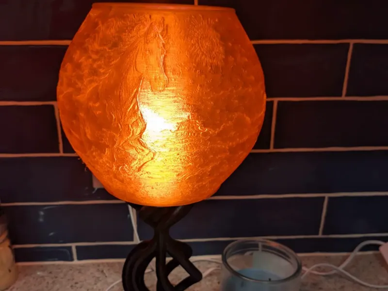 Year of the Fire Horse Lampshade