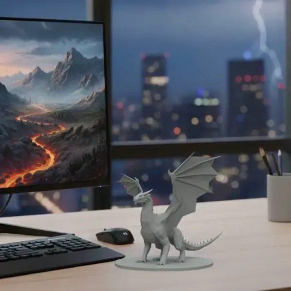 Dragon lowpoly