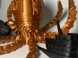 THE OCTOGAUGE | STEAMPUNK ARTICULATED OCTOPUS-1