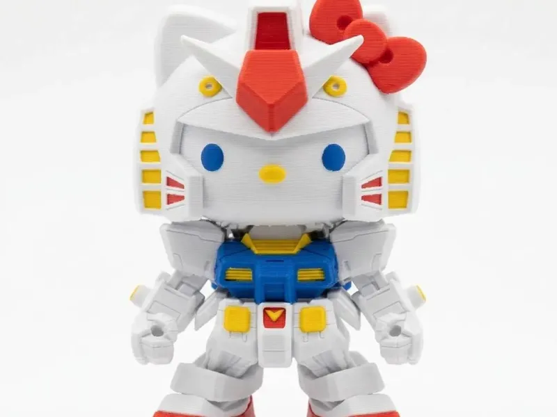 Hello Kitty x Gundam - En Sevimli Füzyon