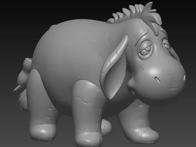 cute eeyore sculpture