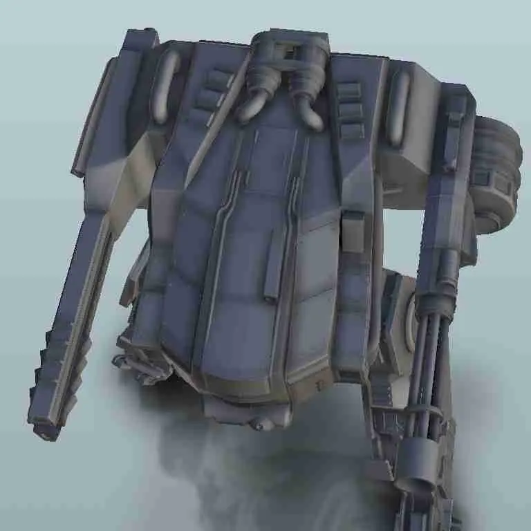 Robot Bot 3000 - scenario fantascientifico futuro 40k