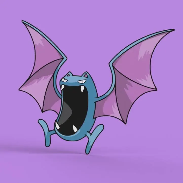 Golbat Wall Art