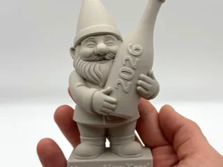 2026 New Year Gnome