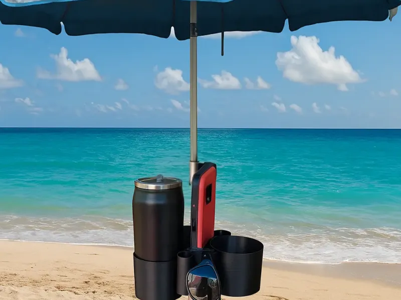 Smart Beach Umbrella Organizer holder