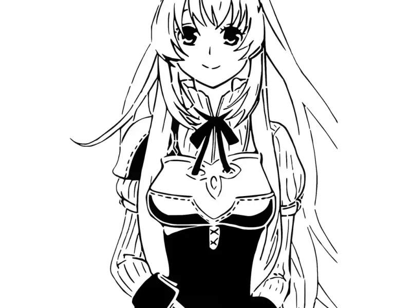 Raphtalia stencil