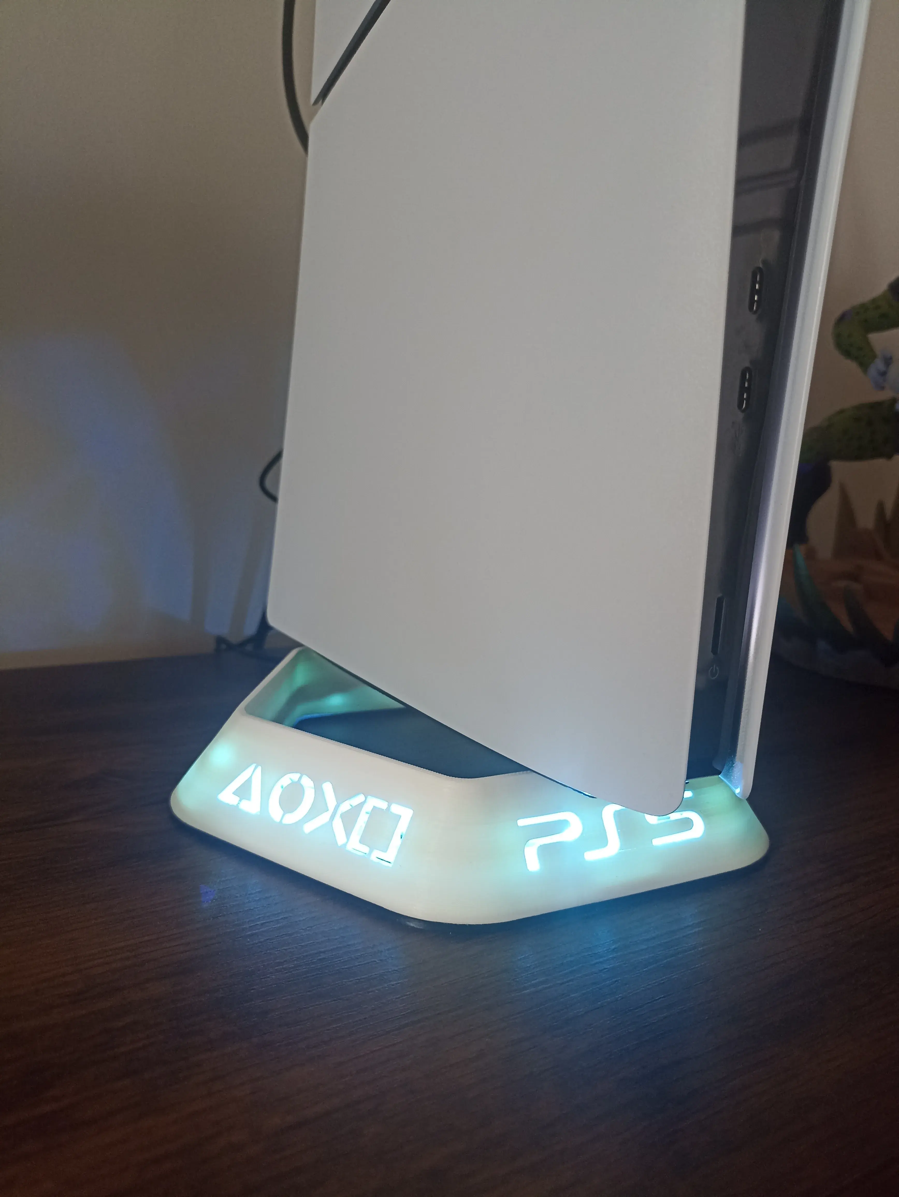 Playstation 5 Slim and Pro Vertical Stand with LED
