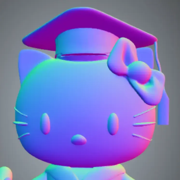 Graduation hello kitty 
