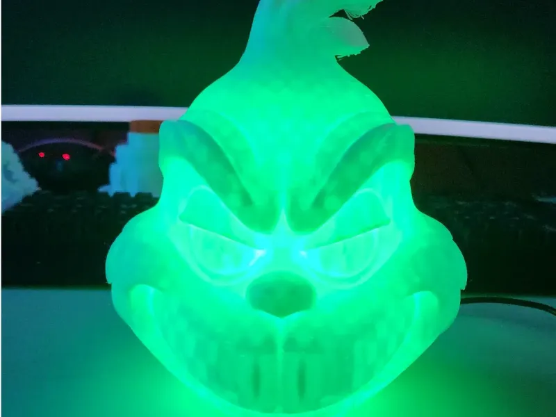 Grinch LED decoration