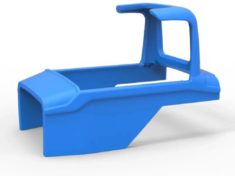 Shell of Vintage Supermodified stock car V2 Scale 1:25