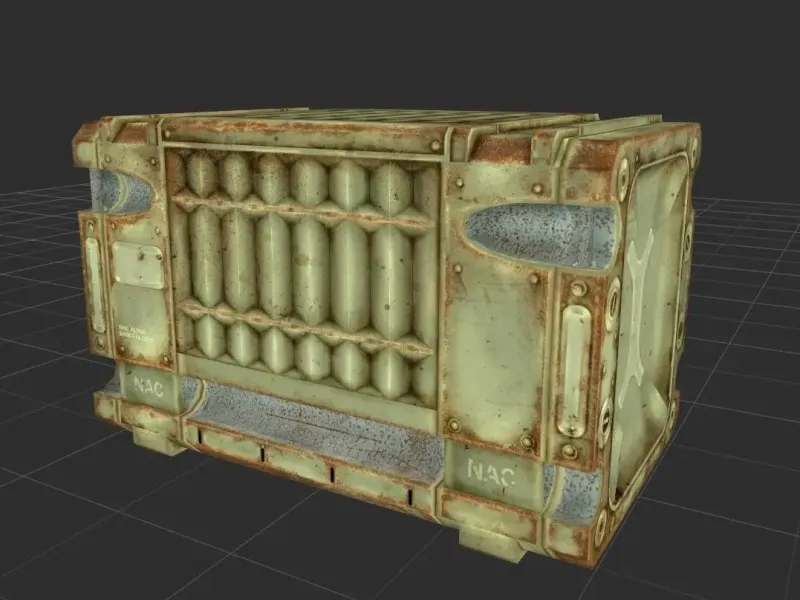 Fallout New Vegas Large Crate/Container