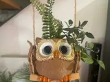 OWL SWING PLANTER-7