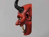 ONI MASK WALL-3