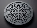 Drinks & Coffee Cup Coaster "Runestone" as unique Home Decor-0