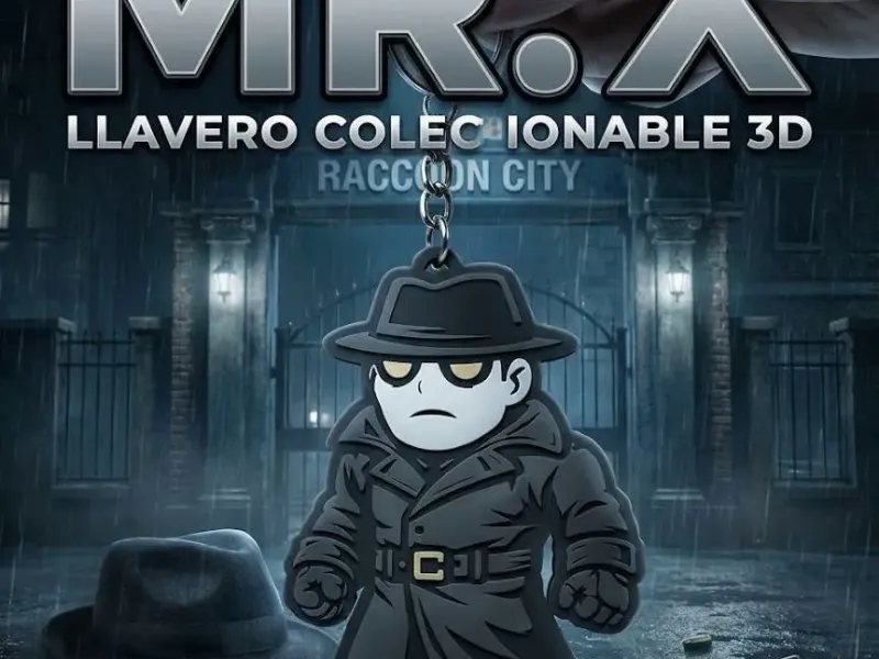 Mr.X Keychian 4 colors
