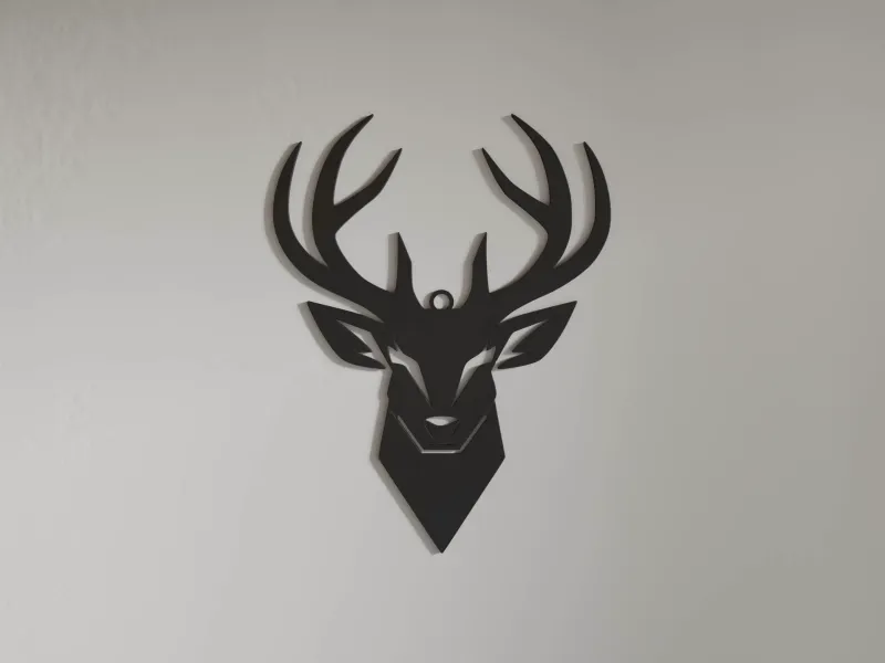 Decoración de pared gratuita de ciervo