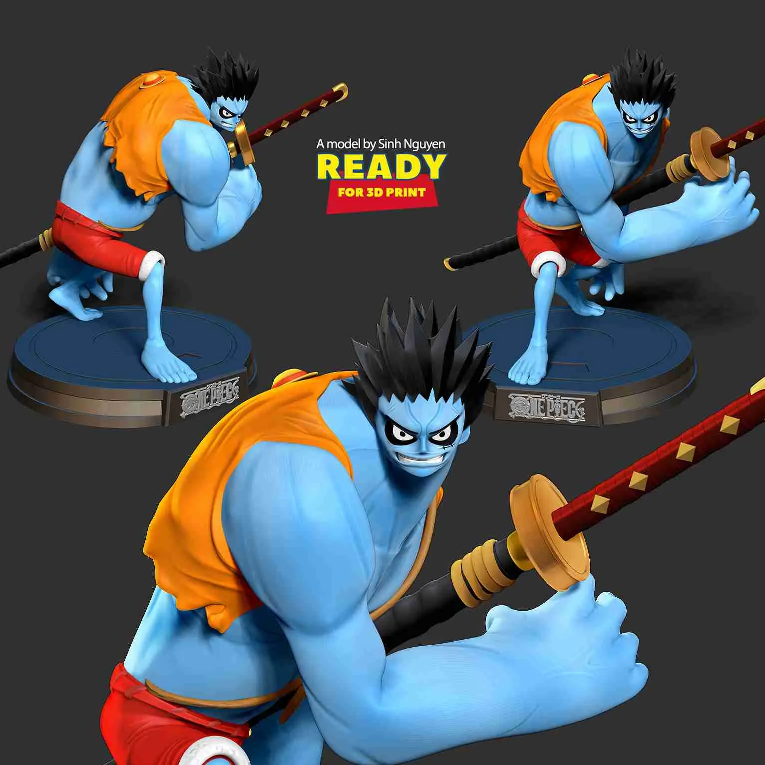 Nightmare Luffy - Fanart de One Piece