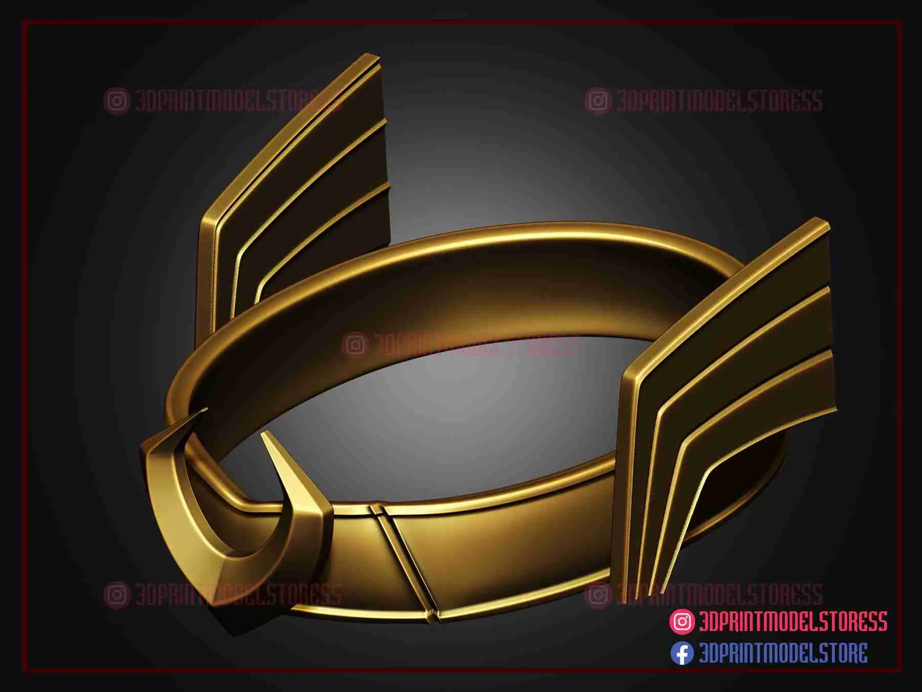 Корона Локи - Локи из сериала - Косплей Marvel