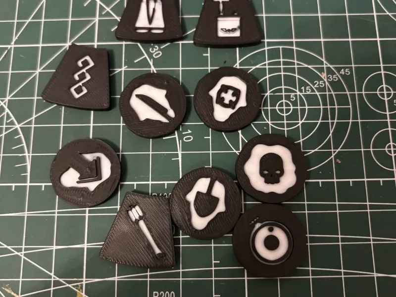 Warhammer 40k Death Corps of Krieg Kill Team Tokens