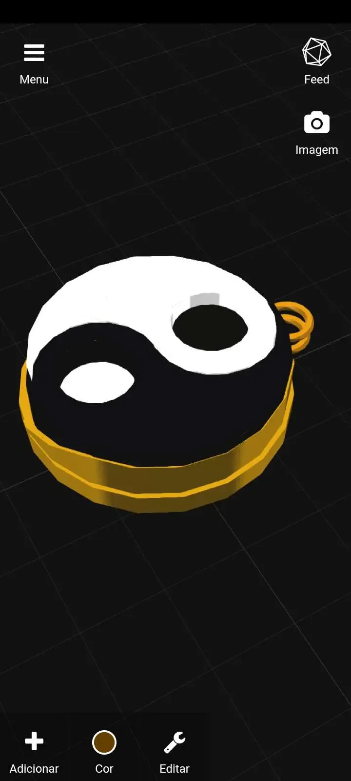 Pingente Yin