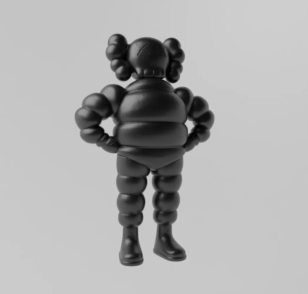 Kaws Chum Art Toy Fan Art