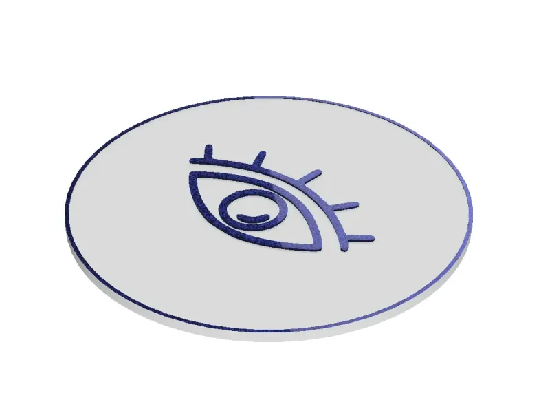 Evil eye Coaster