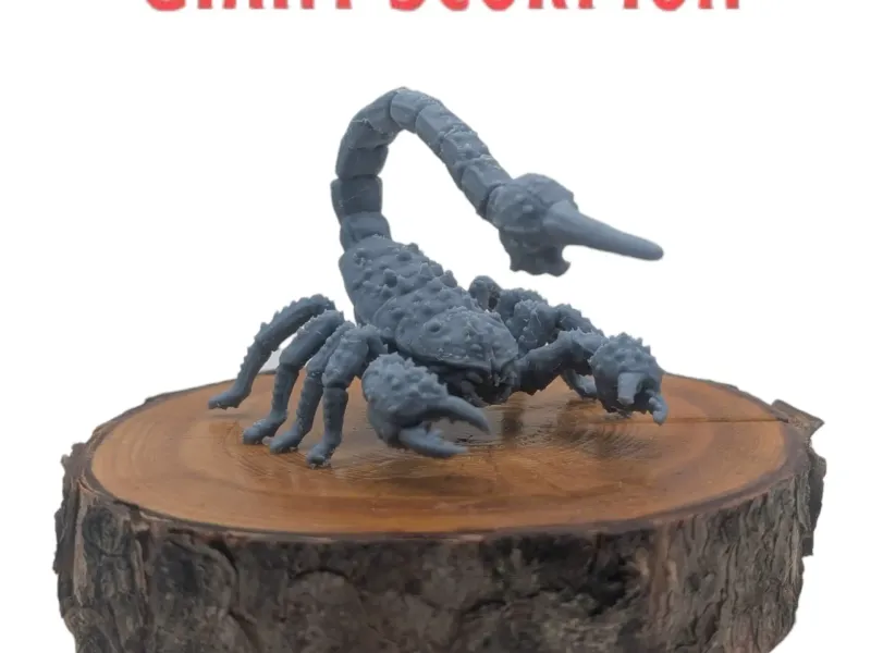 DnD TTRPG Reuzenschorpioen Miniatuur
