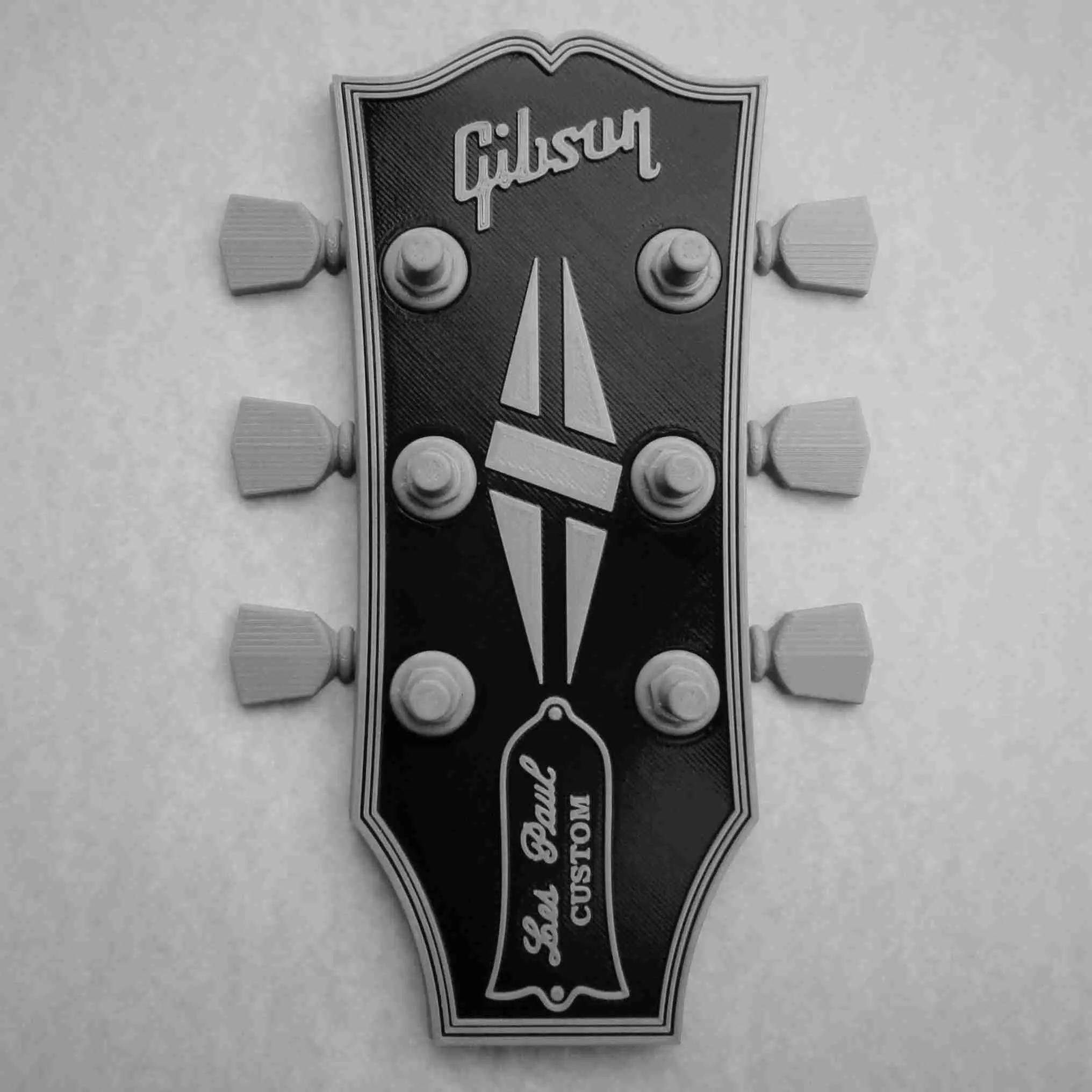 GIBSON GUITAR HEADSTOCK - KEY HANGER / WALL ART