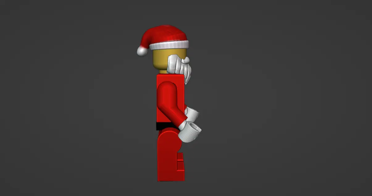 Santa - Lego Minifigure