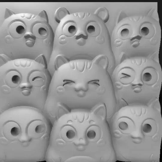 whimsical cartoon