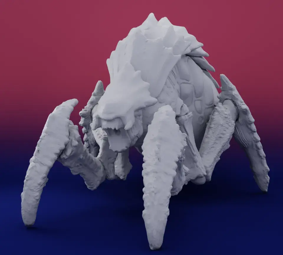 BILE SPEWER | HELLDIVERS 2 | FIGURA IMPRIMIBLE 3D